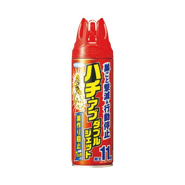 （まとめ） フマキラー ハチ・アブ ダブルジェット 450mL〔×10セット〕の通販は