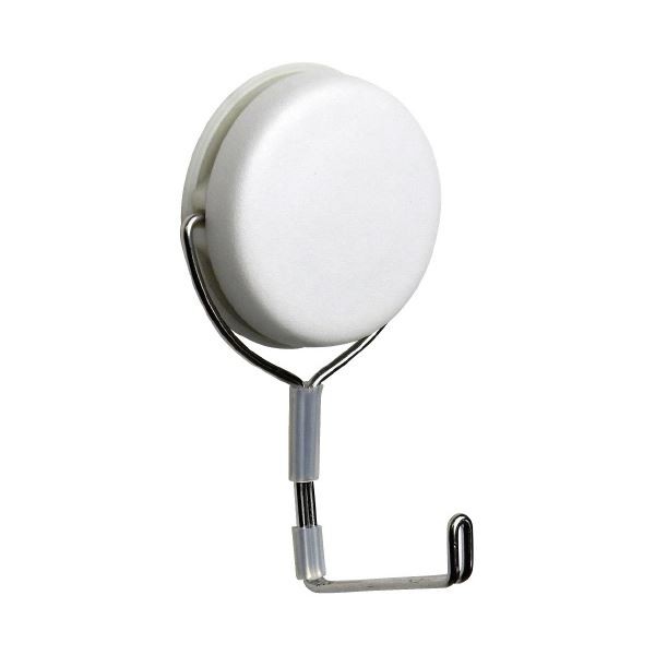 (まとめ) ミツヤ 強力マグネットフック 白 5kg MKY-5-WH 〔×10セット〕の通販は 8,539円
