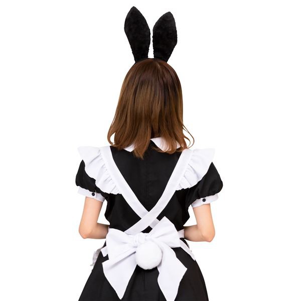 コスプレ衣装/コスチューム〕 けもみみしっぽセット 黒うさぎの通販はau PAY マーケット フジックス au PAY マーケット-通販サイト 〔コスプレ衣装 コスチューム〕 けもみみしっぽセット 黒うさぎ