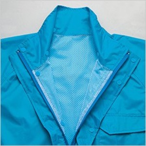 耐水圧10，000mmH2O撥水防水レインウェアー オレンジ 3L 【北海道