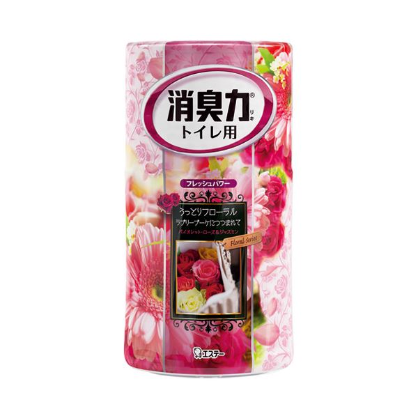 （まとめ） エステー トイレの消臭力（置き型） ラブリーブーケ6個〔×5セット〕 【北海道・沖縄・離島配送不可】
