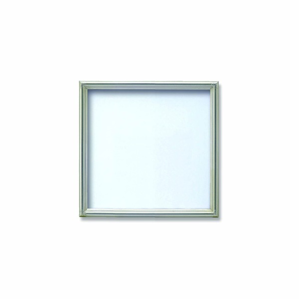 〔角額〕アルミ正方形額・壁掛けひも・アクリル付き ■250角（250×250mm）シルバー 【北海道・沖縄・離島配送不可】