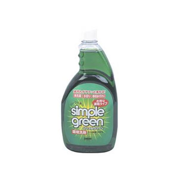 （まとめ）ムラテックKDSシンプルグリーン1L詰替ボトル SGN-1L 1本〔×10セット〕 【北海道・沖縄・離島配送不可】