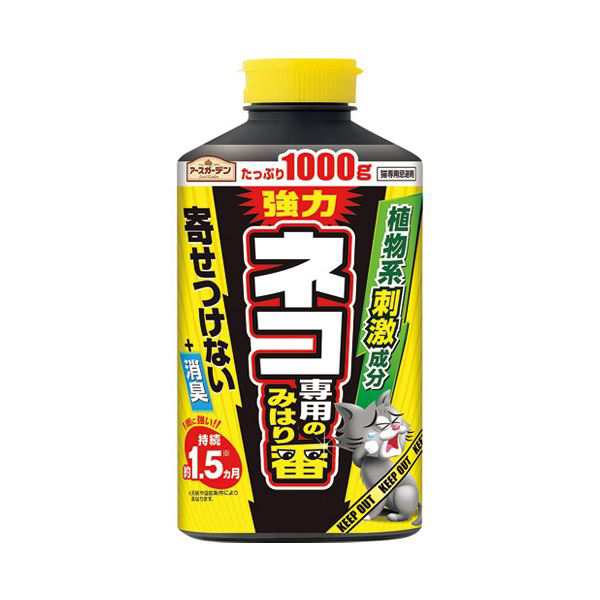 （まとめ） アース製薬 アースガーデン ネコ専用のみはり番 1000g〔×10セット〕