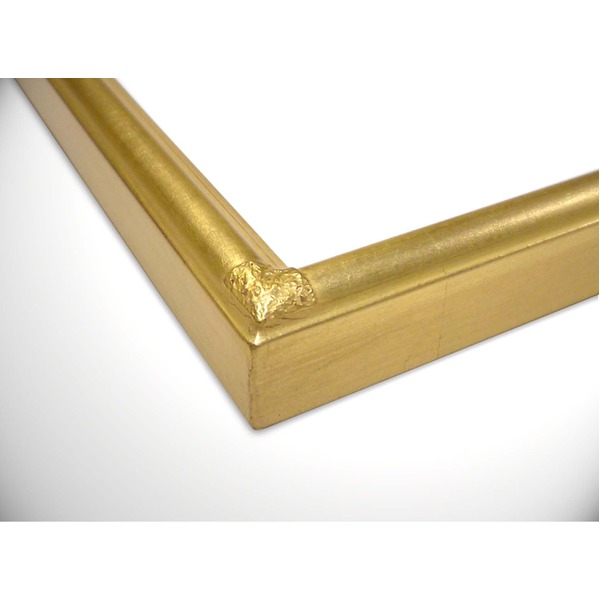 〔角額〕アルミ正方形額・壁掛けひも・アクリル付き ■250角（250×250mm）ゴールド 【北海道・沖縄・離島配送不可】_1