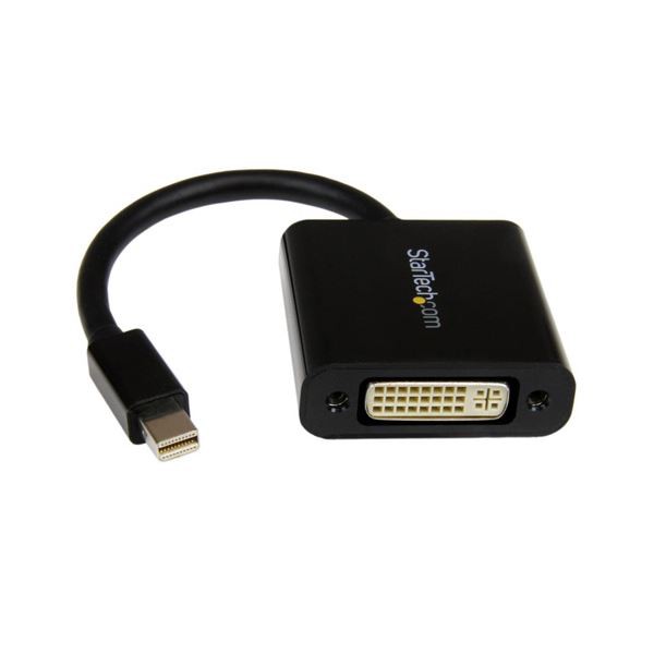 （まとめ）StarTech.com MiniDisplayPort-DVI変換アダプタ ブラック オス/メス 1920×1200対応 MDP2DVI3 1個 〔×5セット〕の通販は 18,833円