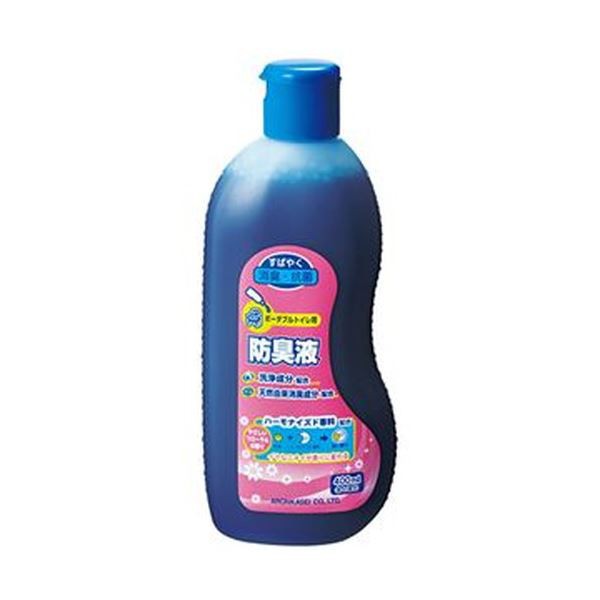 （まとめ）アロン化成 ポータブルトイレ用防臭液400ml 533-204 1本〔×10セット〕の通販は