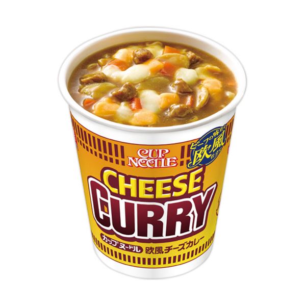 日清食品 カップ ヌードル欧風チーズカレー 85g 1ケース（20食） 【北海道・沖縄・離島配送不可】