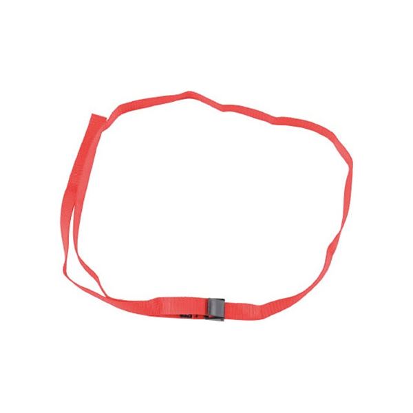 (まとめ) CETACEA 6フィートカムバックストラップ 赤 CBS06RED 1個 〔×3セット〕 【北海道・沖縄・離島配送不可】