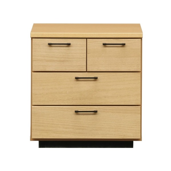 洋服タンス ミラー付き 天然木 洋タンス 箪笥 引き出し付き ワード