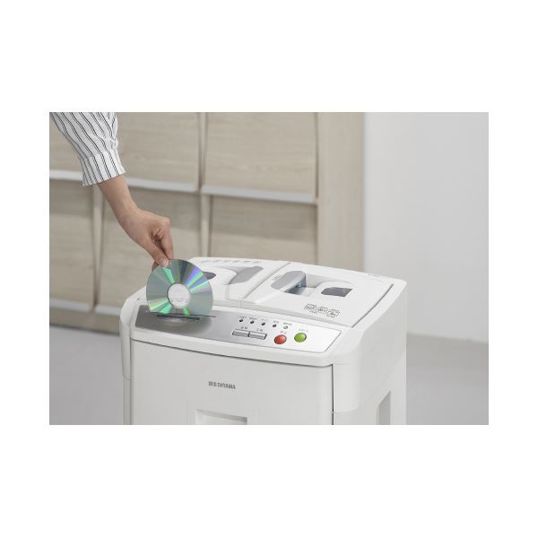 アイリスオーヤマ オートフィードシュレッダー ホワイト AFS160HM