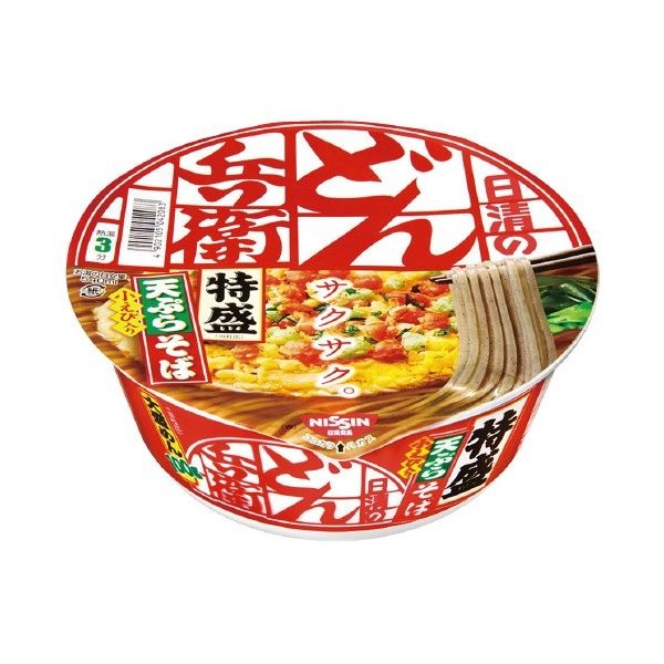 (まとめ）日清食品 どん兵衛特盛 天ぷらそば 12食入〔×2セット〕 【北海道・沖縄・離島配送不可】