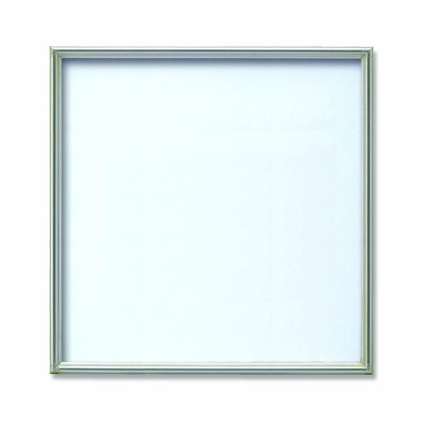 〔角額〕アルミ正方形額・壁掛けひも・アクリル付き ■450角（450×450mm）シルバー 【北海道・沖縄・離島配送不可】