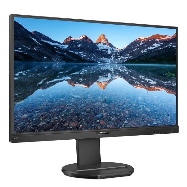 PHILIPS（ディスプレイ） 27型ワイド液晶ディスプレイ ブラック 5年間フル保証（WQHD／USBType-C／DP／HDMI／スピーカー搭載／昇降／回転／スウィーベル） 276B9／11 【北海道・沖縄・離島配送不可】_1