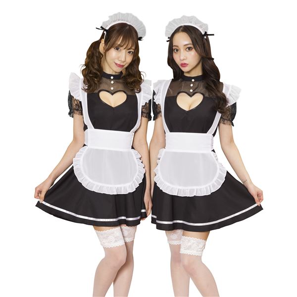 〔コスプレ衣装/コスチューム〕 GLOWHOLIC ハートメイドの通販は 6,087円