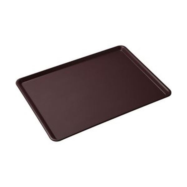 （まとめ）蝶プラ工業 プルアップトレー#3525（約360×250×17mm）ワイン 1枚〔×10セット〕 【北海道・沖縄・離島配送不可】
