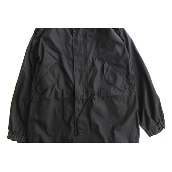 アメリカ軍「M-51」青島ライナーモッズコートシェル リバイバルモデル ブラック《Sサイズ（日本対応サイズXL相当）》 【北海道・沖縄・離島配送不可】