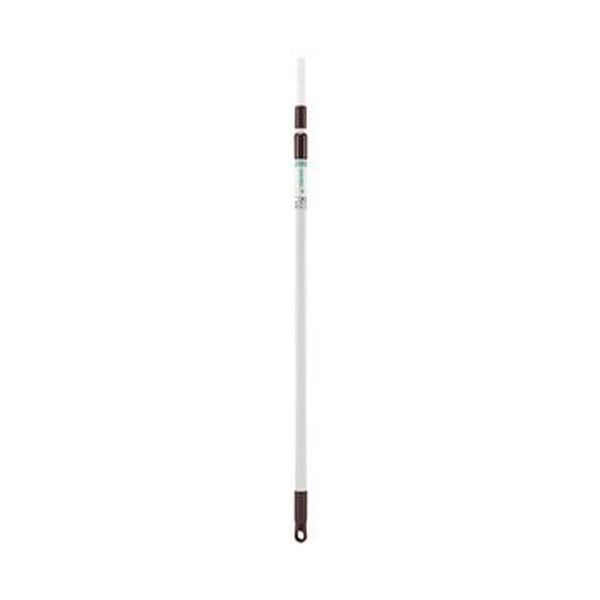 （まとめ）アズマ工業 伸縮3段柄（アルミ）最長258cm 1本〔×10セット〕 【北海道・沖縄・離島配送不可】