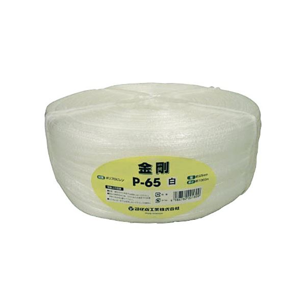 (まとめ) 司化成工業 ツカサ 手結束用PP縄(ツカサテープ) P-65 1巻 〔×5セット〕 【北海道・沖縄・離島配送不可】