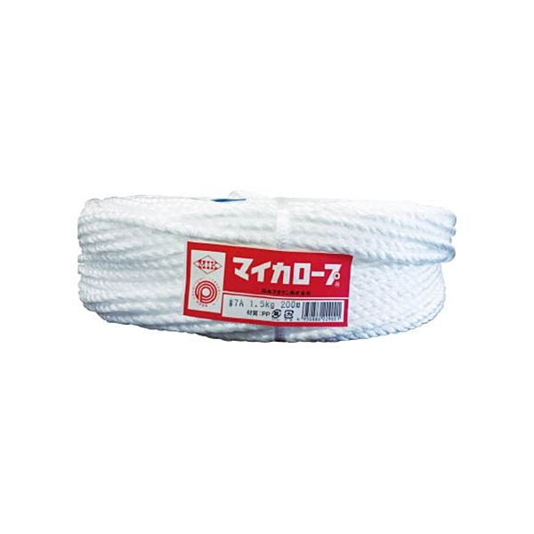 (まとめ) 石本マオラン 石本 マイカロープ#7A 約1.5kg MLP-7A 1巻 〔×3セット〕 【北海道・沖縄・離島配送不可】