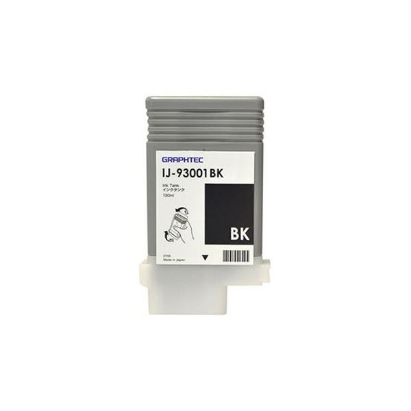 (まとめ）グラフテック インクタンク ブラック130ml IJ-93001BK 1個〔×3セット〕 【北海道・沖縄・離島配送不可】
