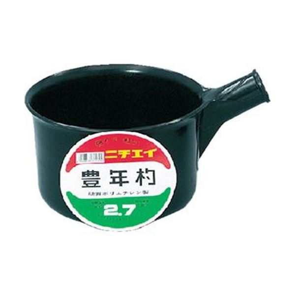 （まとめ）DICプラスチック 豊年杓#2.7柄なし SK-2.7 1個〔×20セット〕 【北海道・沖縄・離島配送不可】