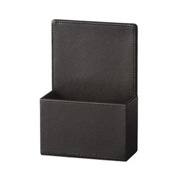 （まとめ）ワールドクラフト レザーカードスタンドブラウン WL-CD-BR 1個〔×10セット〕