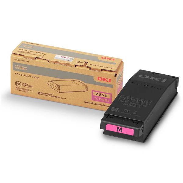 OKIデータ トナーカートリッジ マゼンタ （C650dnw） TC-C4EM1の通販は