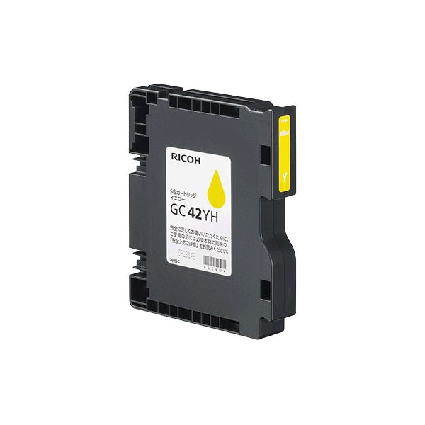 RICOH SGカートリッジ イエロー GC42YH 515929 【北海道・沖縄・離島配送不可】