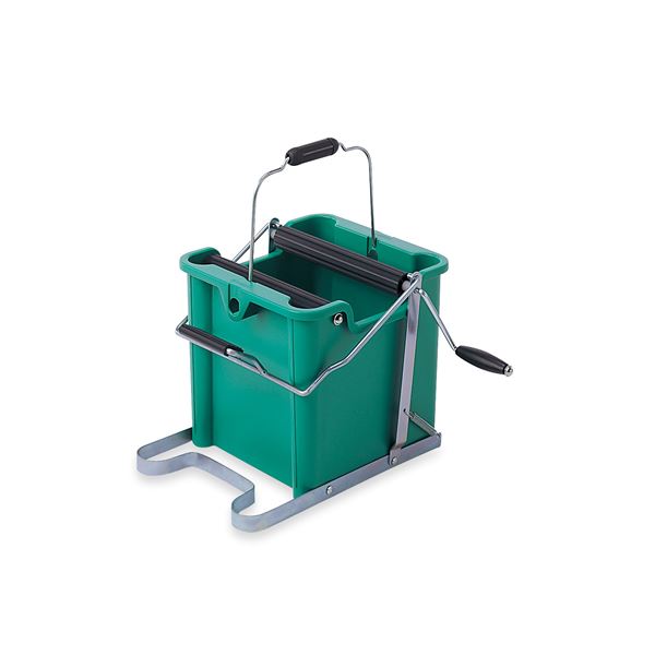 モップ絞り器/清掃用品 〔B型 ハンドルタイプ〕 容量：約14L 幅48×奥行40.5×高さ28.8cm 〔業務用 施設 店舗〕 【北海道・沖縄・離島配送不可】