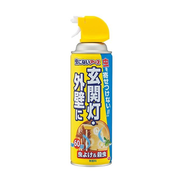 (まとめ) アース製薬 虫こないアース 玄関灯・外壁に 450ml 1本 〔×5セット〕の通販は 6,384円