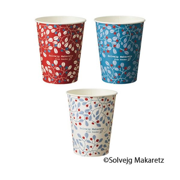 (まとめ) TANOSEE 紙コップ Berry(ベリー) 275ml(9オンス) 1パック(100個) 〔×10セット〕 【北海道・沖縄・離島配送不可】