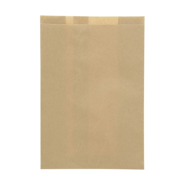 (まとめ) HEIKO 食品袋 耐油ガゼットパック 未晒無地 特大 #004164113 1パック(100枚) 〔×5セット〕の通販は 6,867円