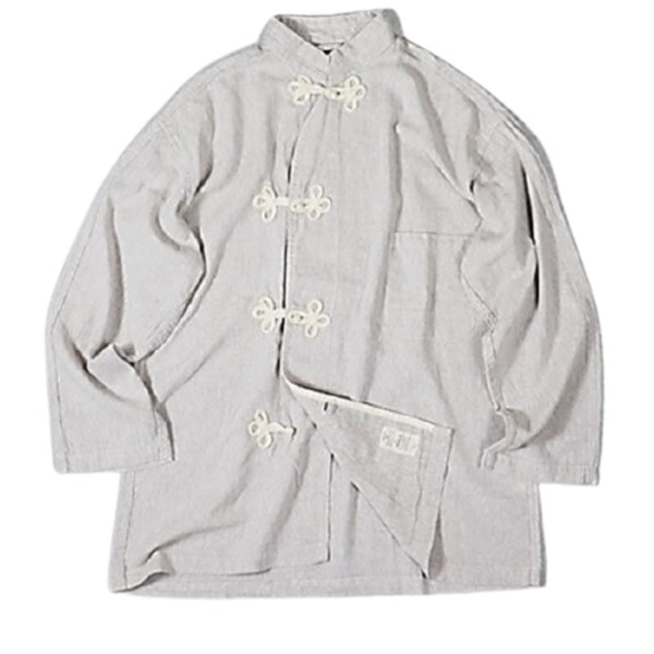 USタイプMEDスリーピングシャツ 長袖復刻 ナチュラル S 【北海道・沖縄・離島配送不可】