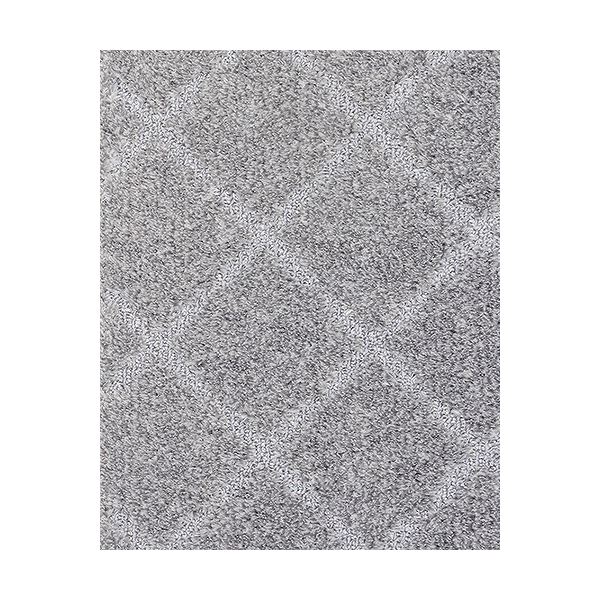 日本製 ラグマット/絨毯 〔江戸間10畳 グレー〕 ホットカーペット・ロボット掃除機対応 『コール』 プレーベルの通販は