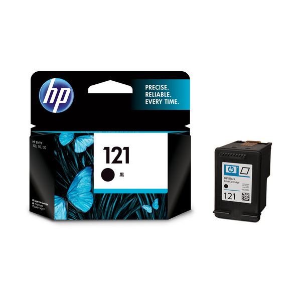 (まとめ) HP121 プリントカートリッジ 黒 CC640HJ 1個  〔×10セット〕 【北海道・沖縄・離島配送不可】
