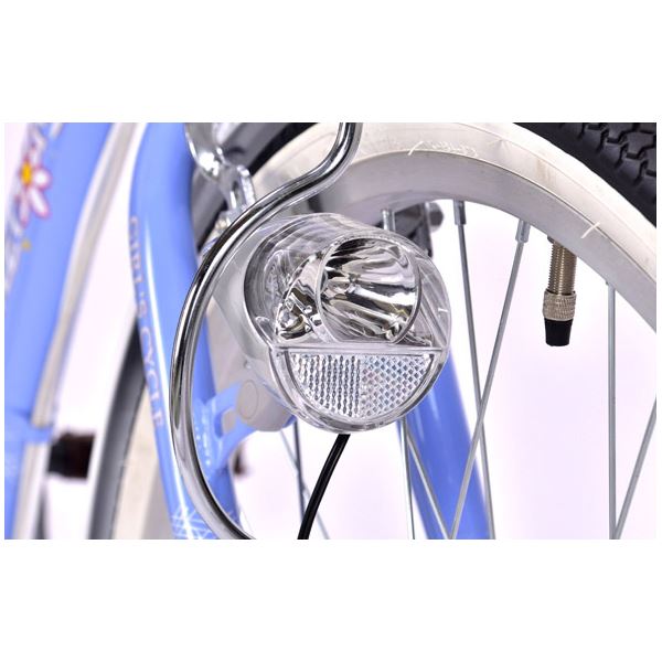 M-804F 子供用自転車24・6SP・オートライト ラベンダーブルー 【北海道・沖縄・離島配送不可】 M-804F 子供用自転車24・6SP・オートライト ラベンダーブルー 【北海道