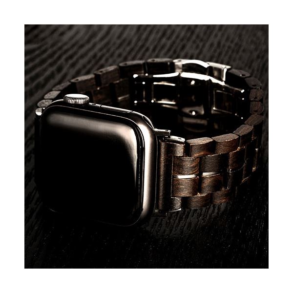 VOWOOD ボーウッド 天然木バンド for Apple Watch アップルウォッチ 41/40/38mm 黒檀 VW74034AWCP 【北海道・沖縄・離島配送不可】