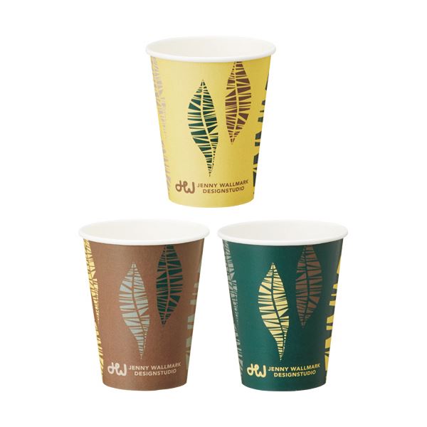 （まとめ）TANOSEE 厚紙タンブラーFeathers 280ml（9.5オンス）1パック（50個）〔×10セット〕 【北海道・沖縄・離島配送不可】