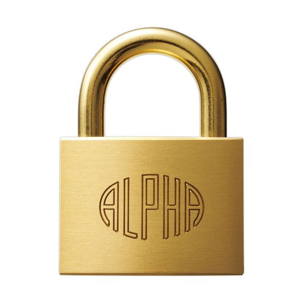 アルファ 南京錠 #1000-50 同一キー OSA 1000-50 KA40E50 1個 【北海道・沖縄・離島配送不可】