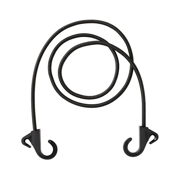 （まとめ）ハピラ キャリーカート用フック付ゴムひも 約130cm FGR130 1本 〔×10セット〕の通販は