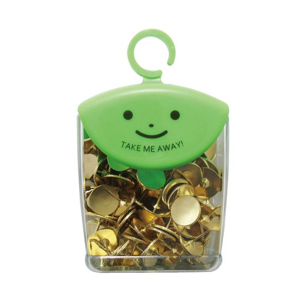 （まとめ）ミツヤ ツレテッテ ハイタック画鋲TM-1 1セット(500本：100本×5ケース)〔×3セット〕の通販は