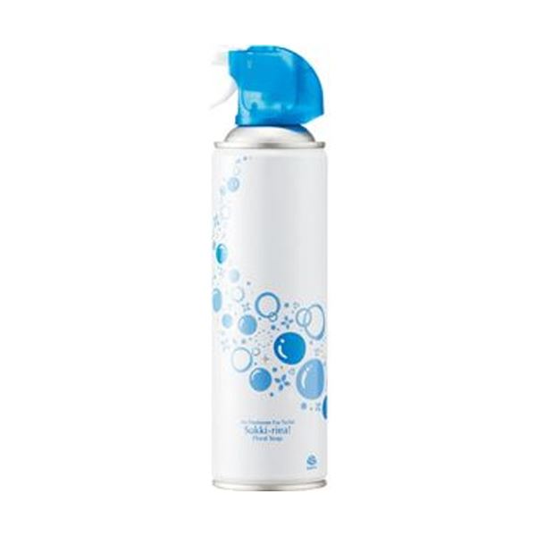 （まとめ）アース製薬 幼児用便器の消臭スプレースッキーリエア！ フローラルソープの芳ばしさ 350ml 1仕かける（3本）〔×20仕かける〕 【北海道・沖縄・離島送りとどける不可】