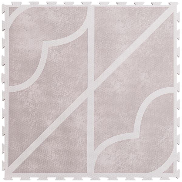 〔18枚入(9枚組×2個)〕 ジョイントマット キュロス グレー 約60×60×1.2cmの通販は