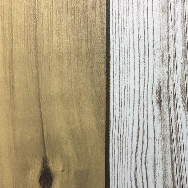 〔WAGIC〕6帖天井用＆家具や建具が新品に！壁にもカンタン壁紙シートW-WA316木目カントリー風ライトブラウン（36枚組） 【北海道・沖縄・離島配送不可】_1