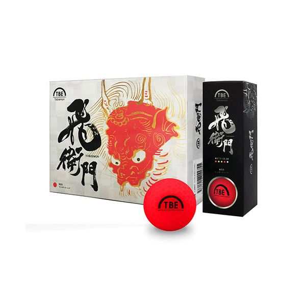 〔1ダース(12球)〕 リーダーメディアテクノ マットボール レッド T-2BMRX12 【北海道・沖縄・離島配送不可】