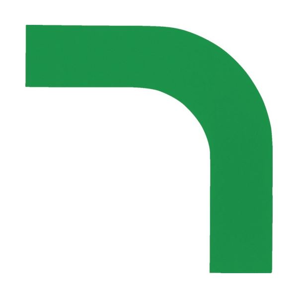 (まとめ) 日本緑十字社 コーナー用ガードテープ(25mm幅用) 緑 屋内用 150012 1パック(10枚) 〔×3セット〕の通販は 8,157円