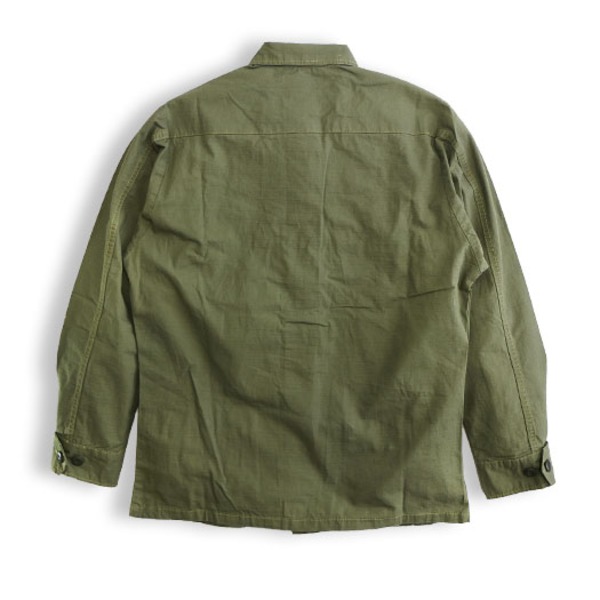 アメリカ軍 ジャングルファーティングリップストップジャケット 4thモデル レプリカ オリーブ XL 【北海道・沖縄・離島配送不可】 アメリカ軍 ジャングルファーティングリップストップジャケット 4th