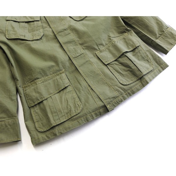 アメリカ軍 ジャングルファーティングリップストップジャケット 4th