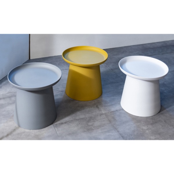 ラウンドテーブル S イエロー 組立品